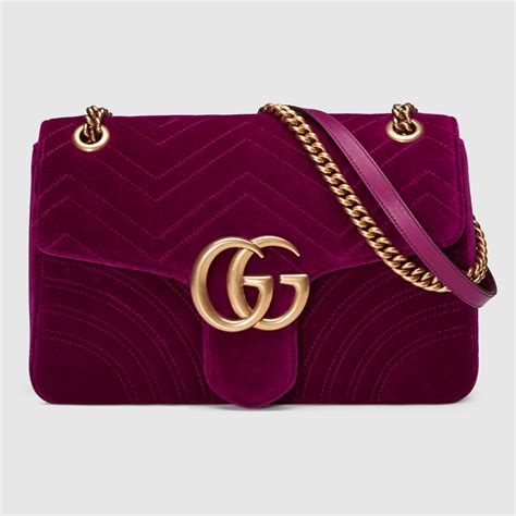 gucci marmont large velvet bag|Gucci Marmont bag price.